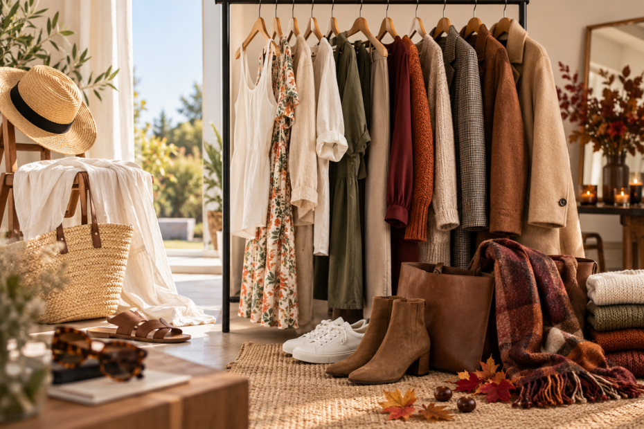 BLOG 9 - van zomer naar herfstgarderobe